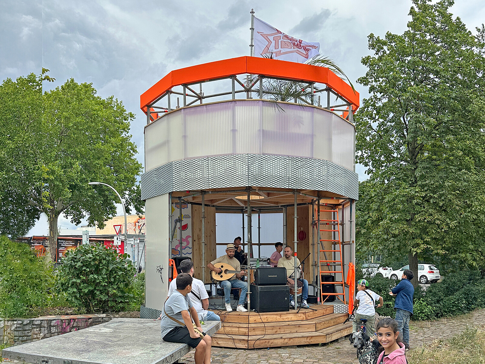 Pavillon "Tower21", Fotografie: EiSat GmbH