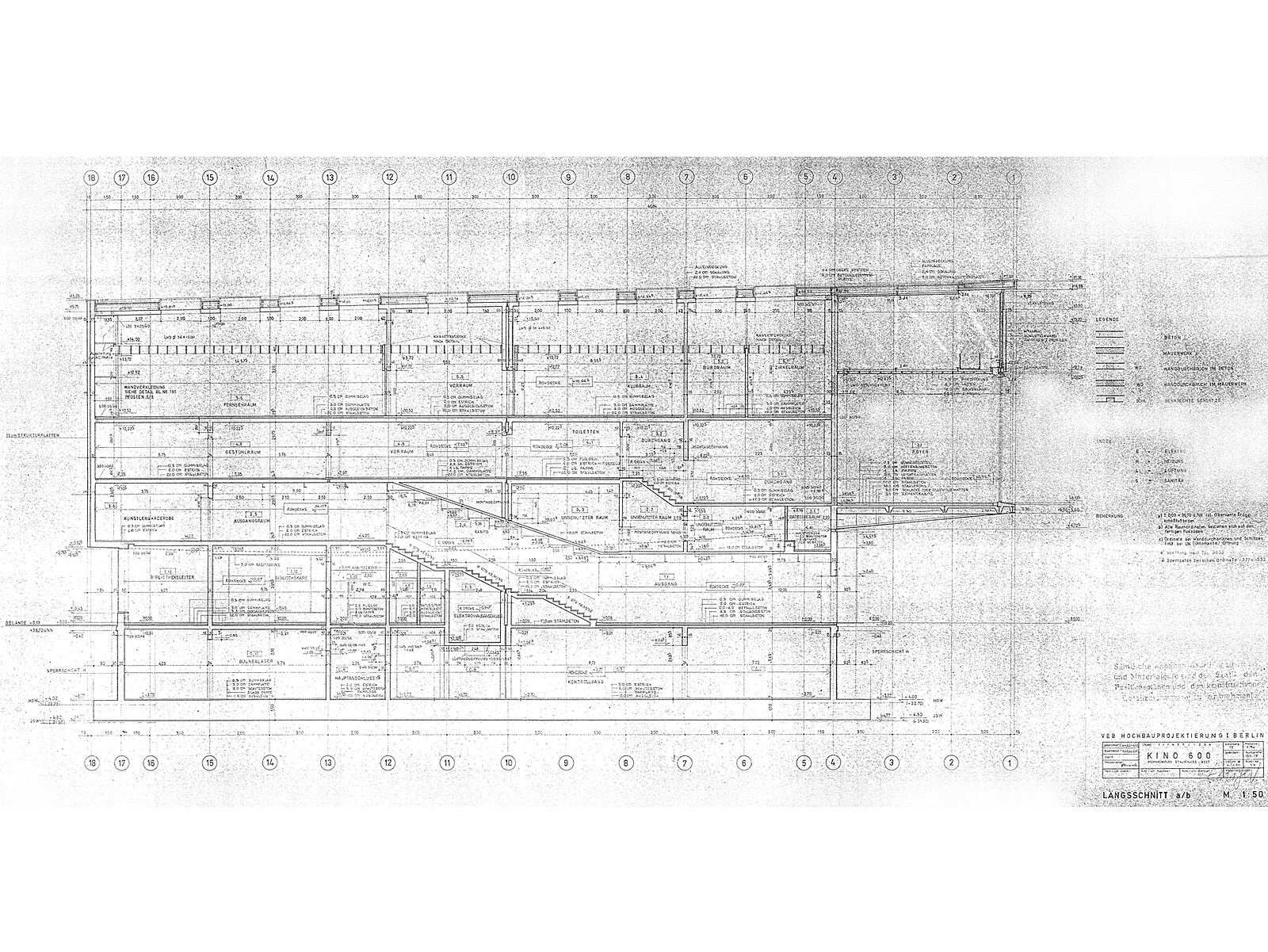 Originalplanung / Bauarchiv
