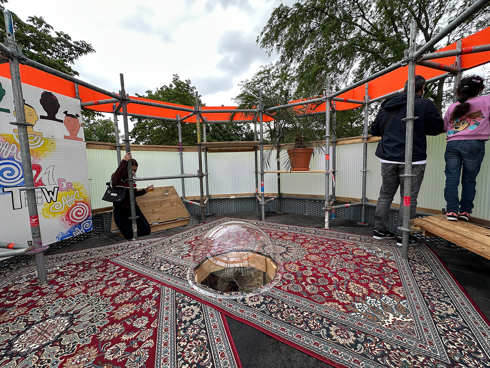 Obergeschoss Pavillon "Tower21", Fotografie: EiSat GmbH