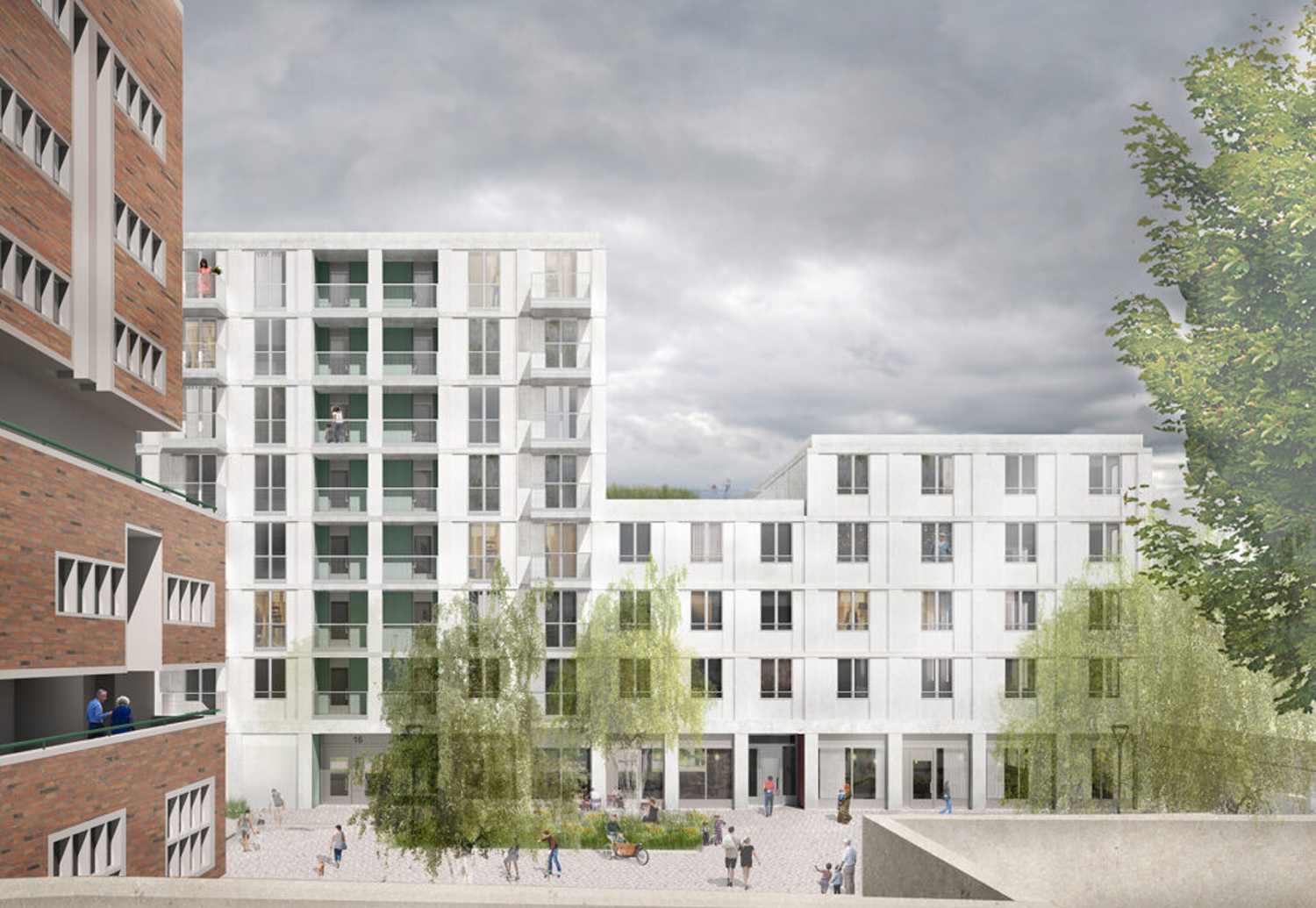 Perspektive Stadtplatz ©CKRS Architektengesellschaft mbh