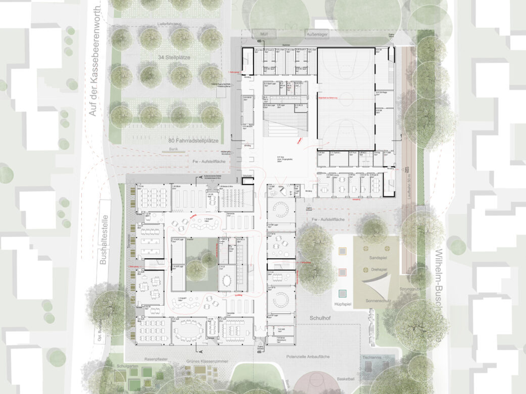 Grundriss EG ©CKRS Architektengesellschaft mbh