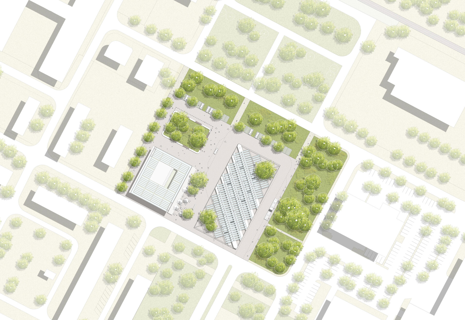 Lageplan © kleyer.koblitz.letzel.freivogel gesellschaft von architekten mbH